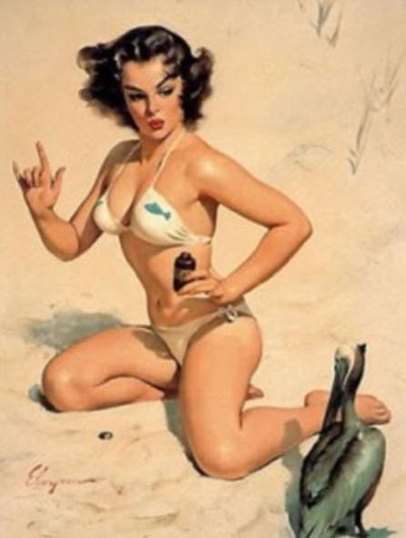 Gil Elvgren'ın photoshoplu kareleri