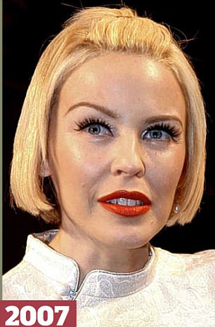 Kylie'nin 25 yıllık değişimi