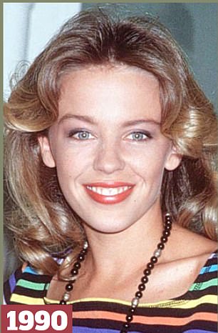 Kylie'nin 25 yıllık değişimi