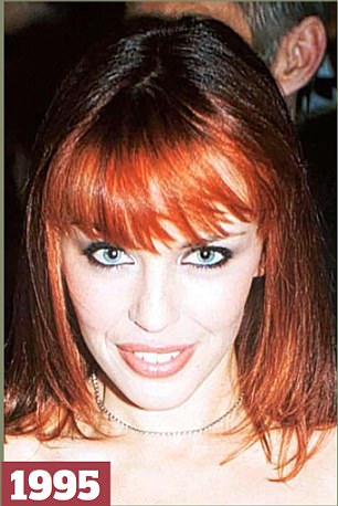 Kylie'nin 25 yıllık değişimi