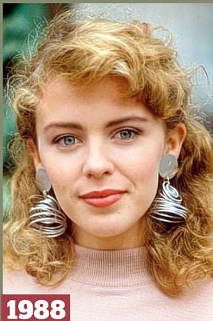 Kylie'nin 25 yıllık değişimi