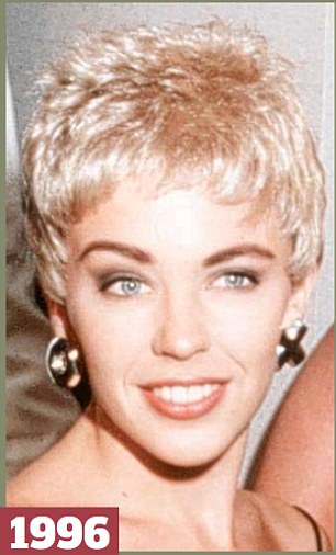 Kylie'nin 25 yıllık değişimi