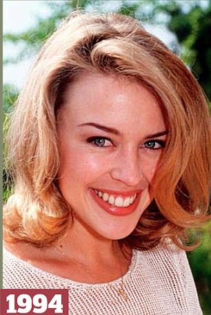 Kylie'nin 25 yıllık değişimi