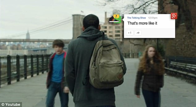 Google’dan konuşan ayakkabı