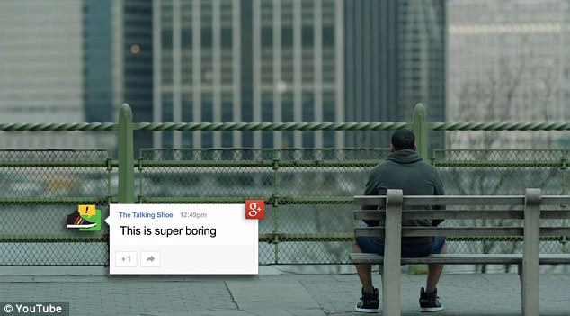 Google’dan konuşan ayakkabı