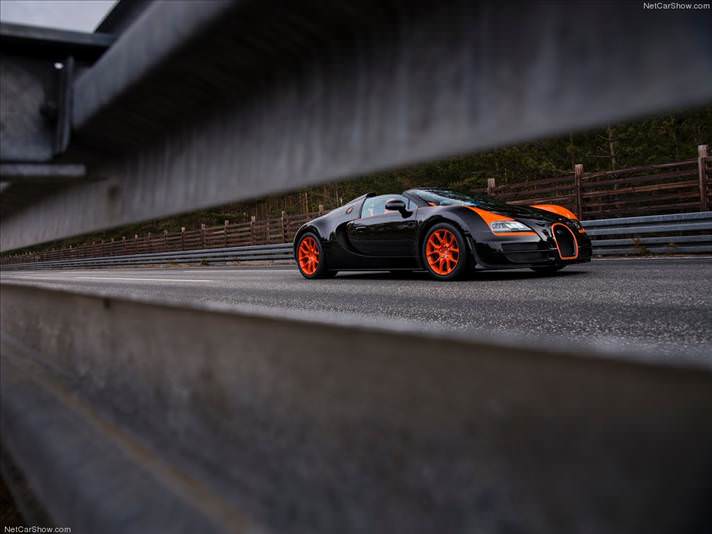 En Hızlı Üstü Açık Otomobil: Bugatti Veyron Grand Sport Vitesse WRC