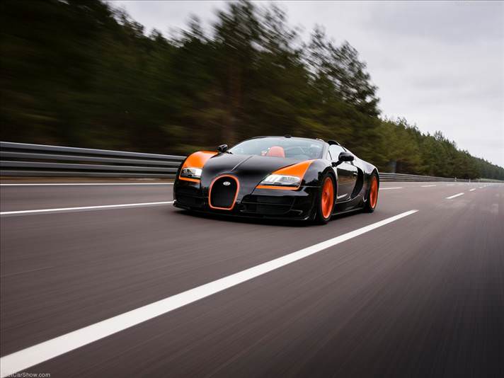 En Hızlı Üstü Açık Otomobil: Bugatti Veyron Grand Sport Vitesse WRC