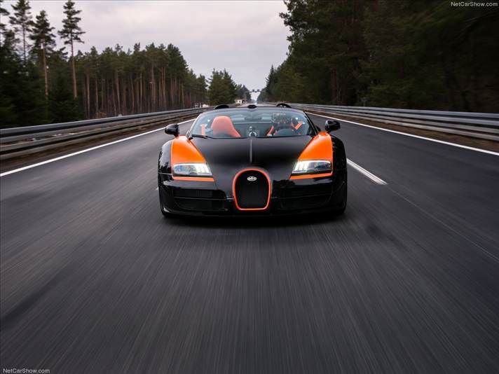 En Hızlı Üstü Açık Otomobil: Bugatti Veyron Grand Sport Vitesse WRC