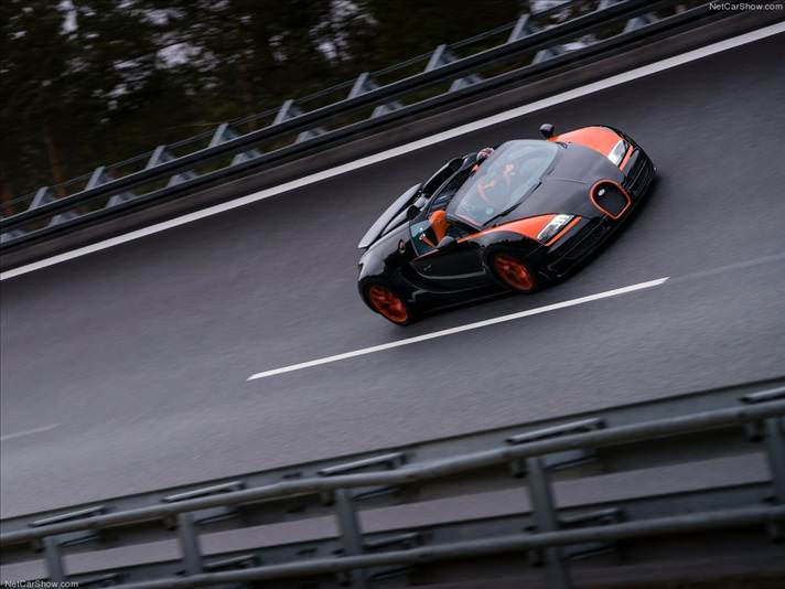 En Hızlı Üstü Açık Otomobil: Bugatti Veyron Grand Sport Vitesse WRC