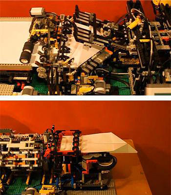 Lego ile yapılmış  çok gelişmiş makineler