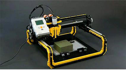 Lego ile yapılmış  çok gelişmiş makineler