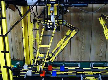 Lego ile yapılmış  çok gelişmiş makineler