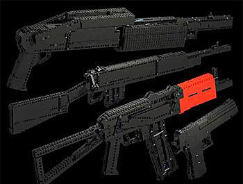 Lego ile yapılmış  çok gelişmiş makineler