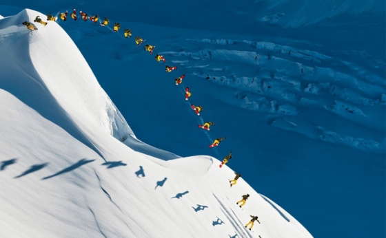 Nefes kesen ekstrem spor fotoğrafları