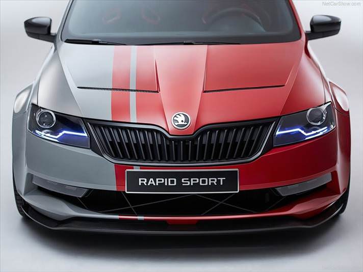 Yepyeni bir otomobil: Skoda Rapid Sport Concept
