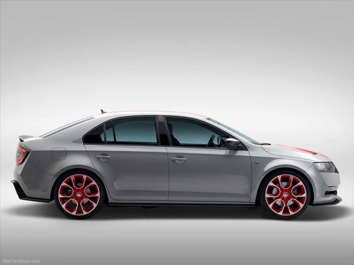 Yepyeni bir otomobil: Skoda Rapid Sport Concept