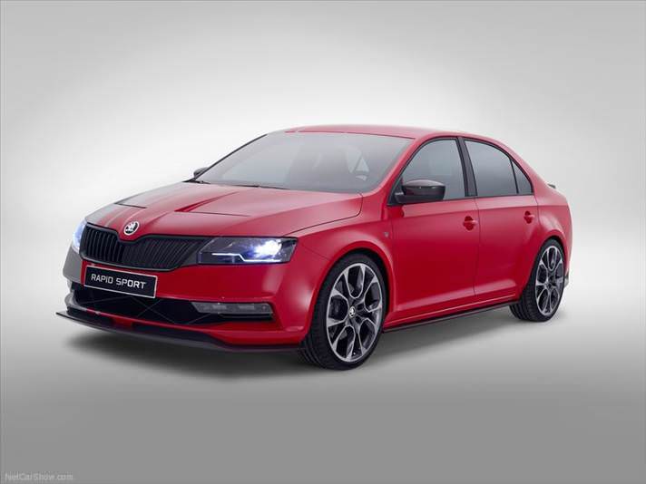 Yepyeni bir otomobil: Skoda Rapid Sport Concept