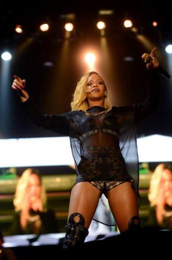 İstanbul'da Rihanna çılgınlığı