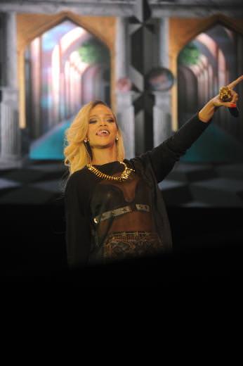 İstanbul'da Rihanna çılgınlığı