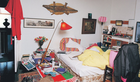 Yazarların yatak odaları