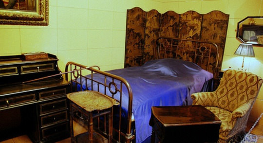 Yazarların yatak odaları