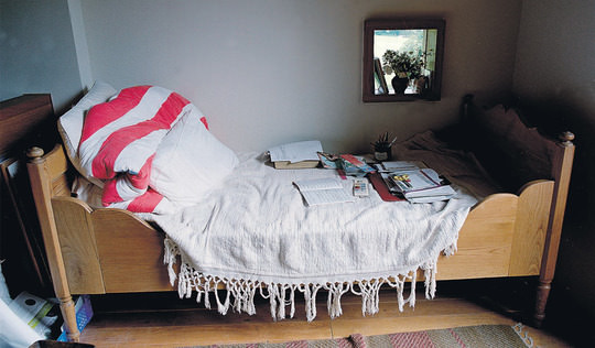 Yazarların yatak odaları