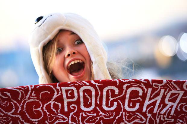 Soçi'nin en güzel taraftarları