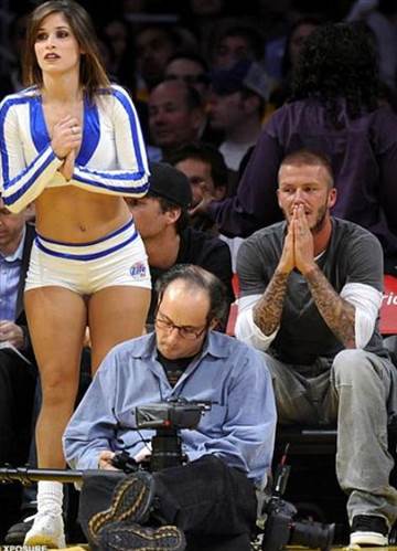 Ünlüler ve ponpon kızlar