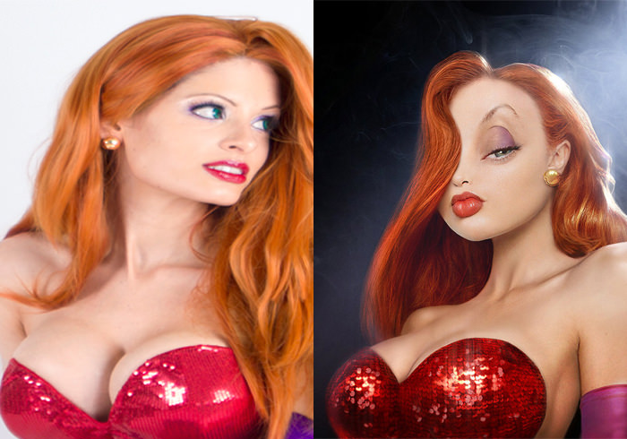 Yaşayan çizgi film karakterleri