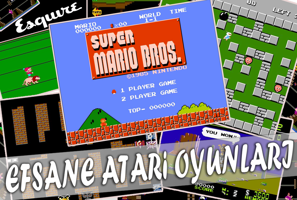 Unutulmaz atari oyunları
