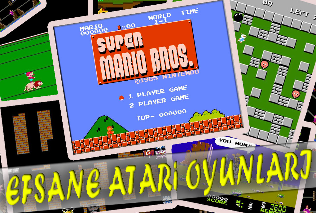 Unutulmaz atari oyunları