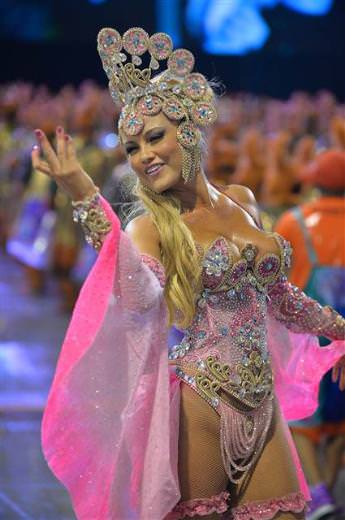 En renkli karnaval başladı