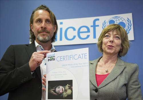 UNICEF yılın fotoğrafını seçti