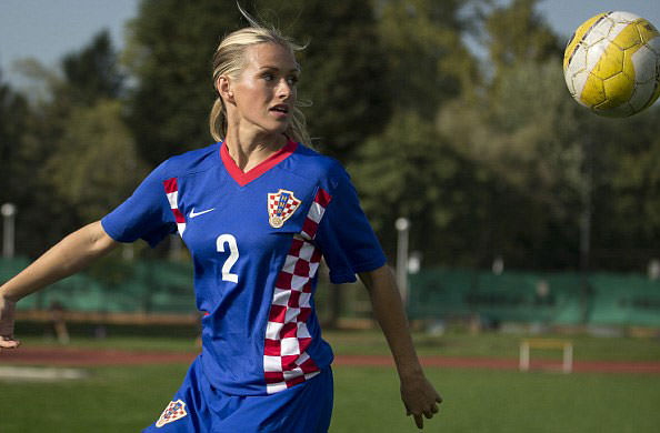 Tihana Nemcic futbolda tarihe geçti!