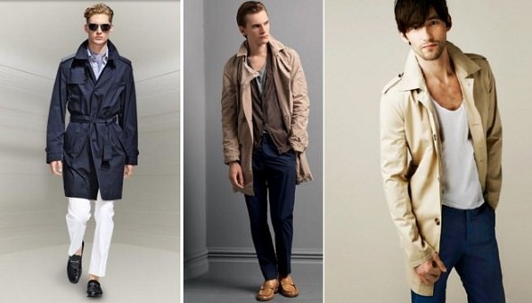 Bahar trençkotla geldi