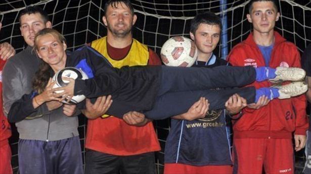 Tihana Nemcic futbolda tarihe geçti!