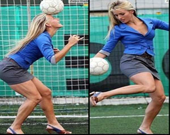 Tihana Nemcic futbolda tarihe geçti!