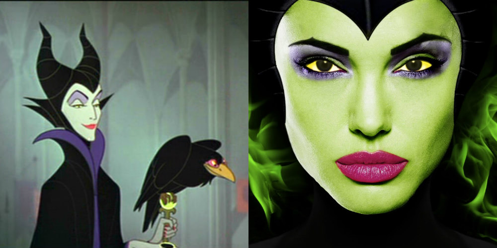 Angelina Jolie cadı olursa