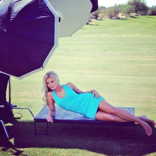 Golf tarihinin en seksi kadınıyla tanışın