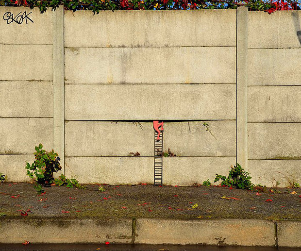 Yaratıcı sokak sanatı örnekleri