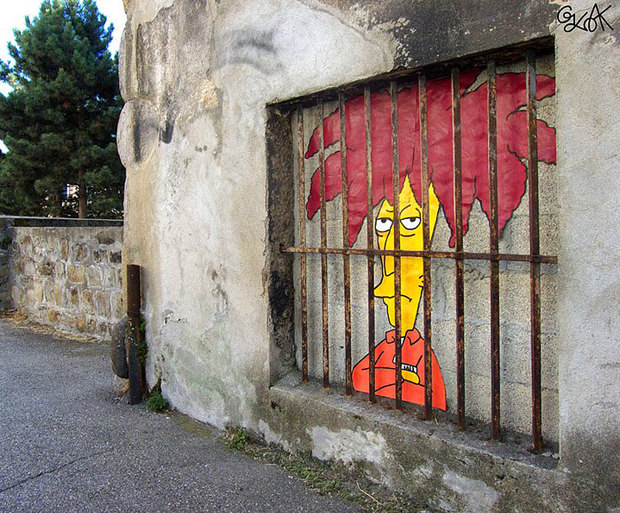 Yaratıcı sokak sanatı örnekleri