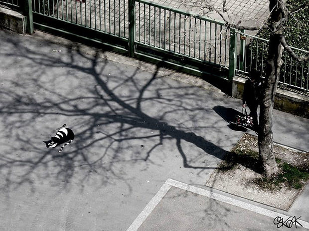 Yaratıcı sokak sanatı örnekleri