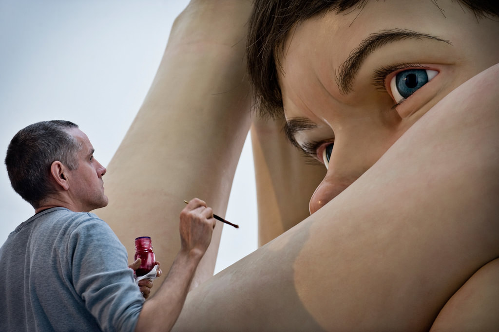 Ron Mueck'in inanılmaz heykel sanatı