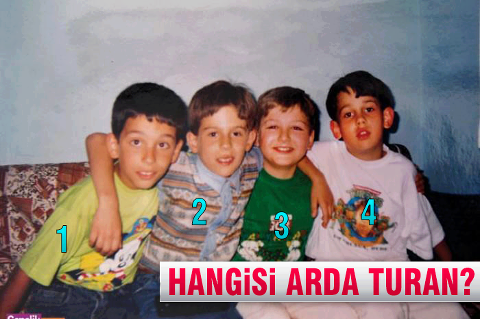 Futbolcuların çocukluk halleri