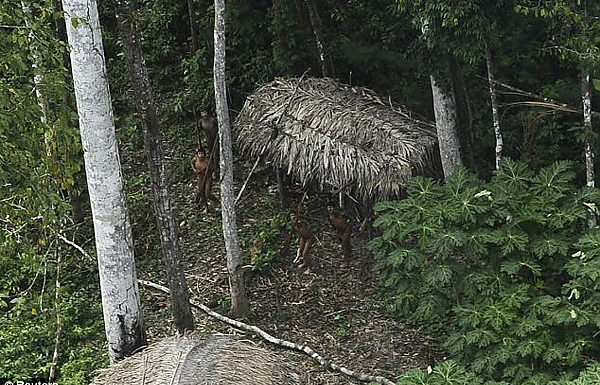 Balta girmemiş ormanlarda yerliler hala var