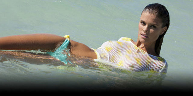 Nina Agdal parkelerin de meleği olmaya aday