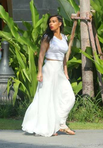 Nefes kesen bikini çekimi