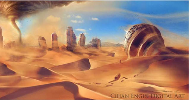 Kıyametin ardından İstanbul ve Ankara