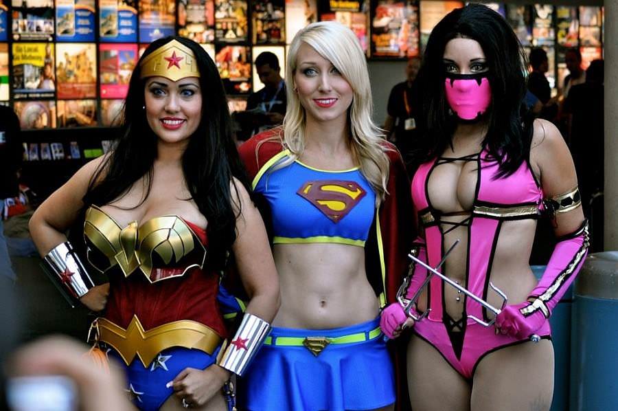 En seksi Cosplay'ler