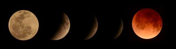 "Kanlı Ay" tutulması büyüledi!